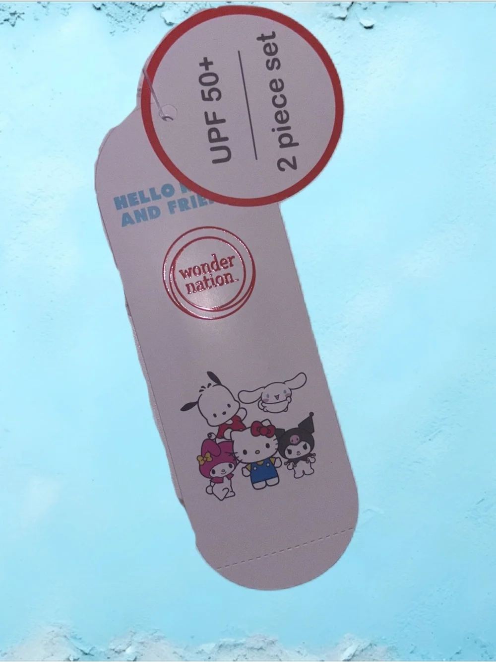 Hello Kitty & Friends Wonder Nation Collab Kuromi Tankini Bikini